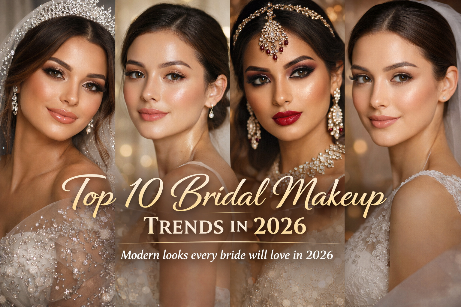 Top 10 Bridal Makeup Trends in 2026