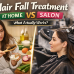 Hair fall treatment: home vs salon