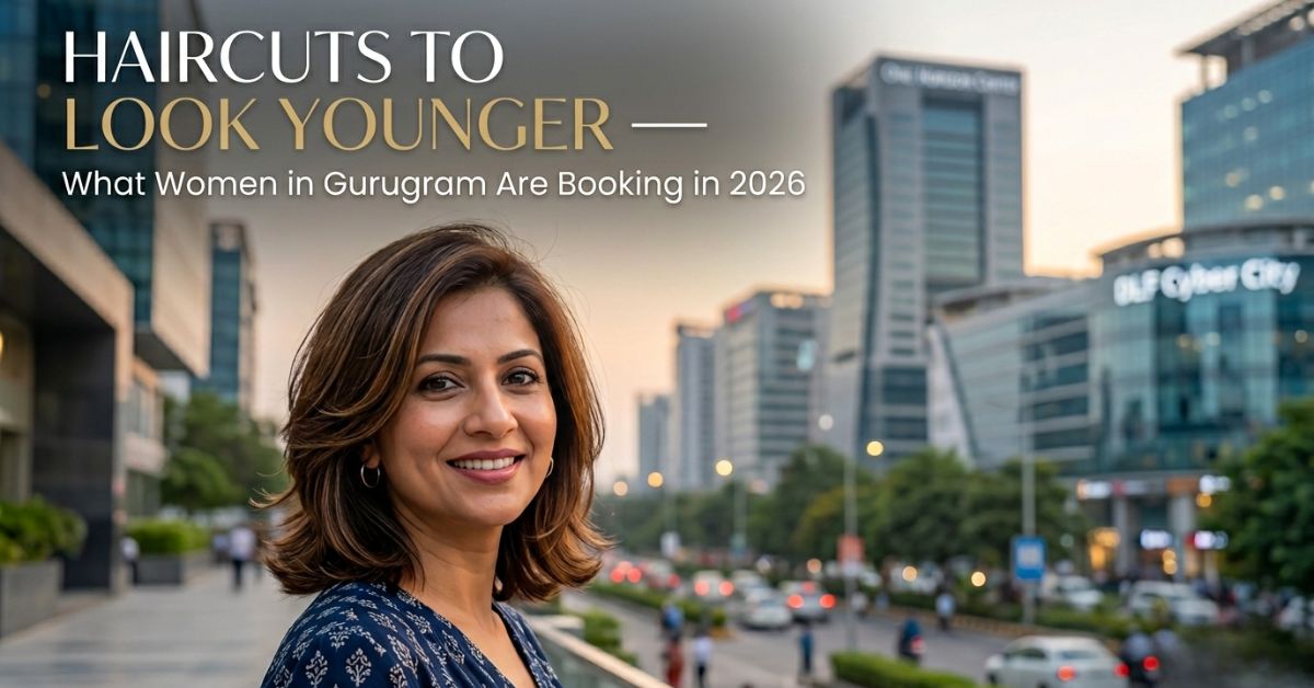 • Haircuts to Look Younger — What Women in Gurugram Are Booking in 2026