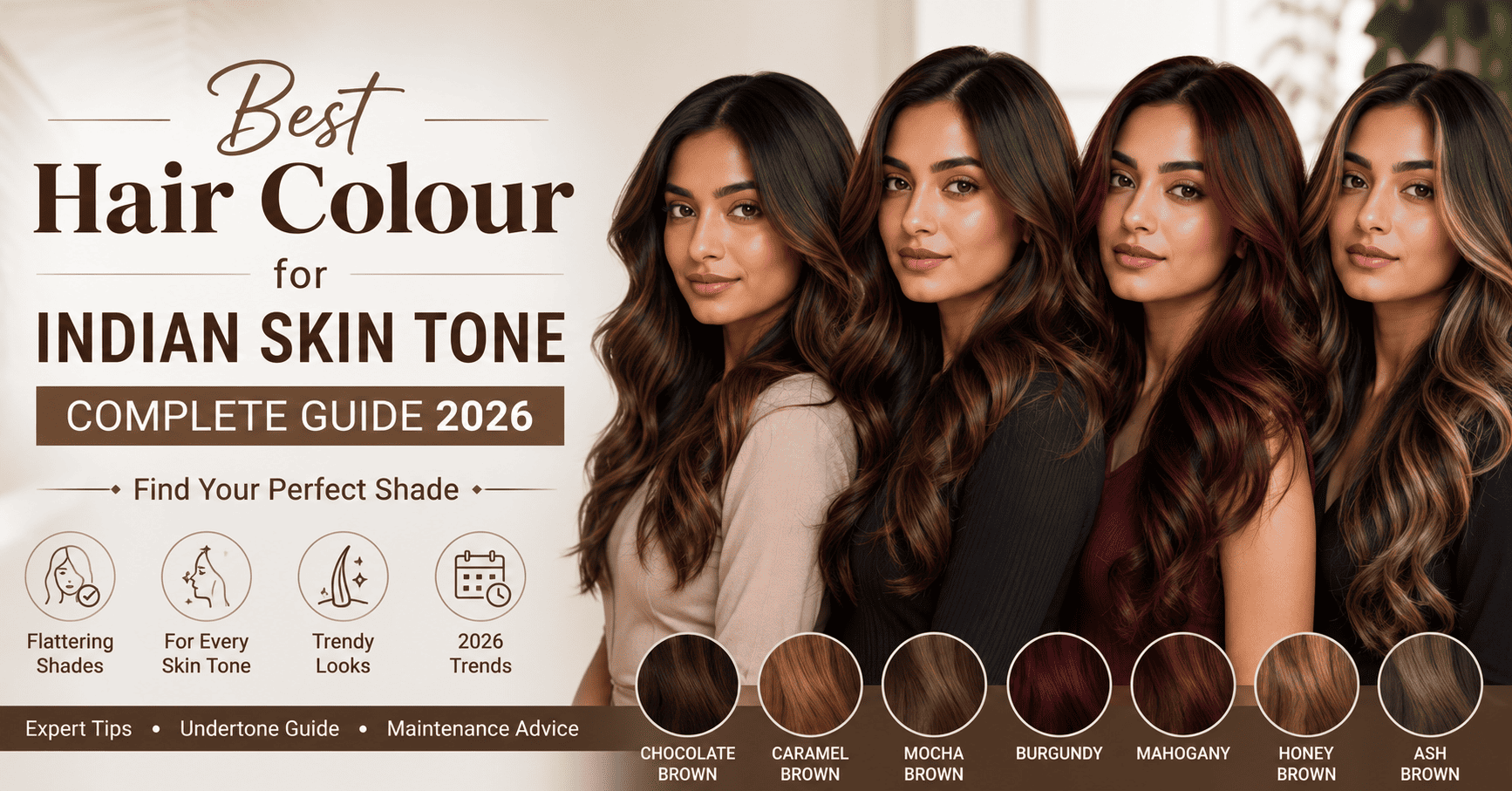 Best Hair Colour for Indian Skin Tone Guide 2026